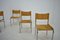 Chrome Dining Chairs attributed to Viliam Chlebo, Czechoslovakia, 1980s, Set of 4 15