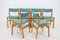 Sedie da pranzo in legno curvato, Danimarca, anni '60, set di 6, Immagine 5