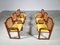 Art Deco Teak Dining Chairs, France, 1950s, Set of 6 3