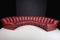 Modulares Ds-600 Snake Sofa aus Bordeaux Leder von Ueli Berger für De Sede, 1970er, 18er Set 10