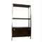 Steel and Teak Office Shelf from ICF Padova, Italy, 1970s 2