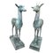20th Century Bronze Deers, Set of 2 1
