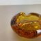 Murano Glass Bubble Structure Bowls or Ashtrays, Italy, 1970s, Set of 2 9