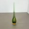 Large Murano Glass Sommerso Single-Stem Vase attributed to Flavio Poli, Italy, 1960s 4