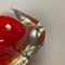 Murano Glass Faceted Sommerso Bowl or Ashtray, Italy, 1970s 10