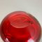 Red Murano Glass Bowl or Ashtray, Italy, 1970s 13