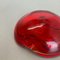 Red Murano Glass Bowl or Ashtray, Italy, 1970s 11