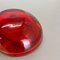 Red Murano Glass Bowl or Ashtray, Italy, 1970s 12