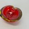 Red Murano Glass Bowl or Ashtray, Italy, 1970s 6