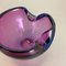 Purple Murano Glass Bowl or Ashtray, Italy, 1970s 14