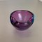 Purple Murano Glass Bowl or Ashtray, Italy, 1970s 5