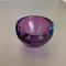 Purple Murano Glass Bowl or Ashtray, Italy, 1970s, Image 5