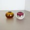 Bubble Structure Bowls or Ashtrays in Murano Glass, Italy, 1970s, Set of 2, Image 2