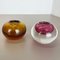 Bubble Structure Bowls or Ashtrays in Murano Glass, Italy, 1970s, Set of 2, Image 3