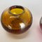 Bubble Structure Bowls or Ashtrays in Murano Glass, Italy, 1970s, Set of 2 9