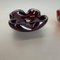 Murano Glass Bowls or Ashtrays attributed to Venini, Italy, 1970s, Set of 2, Image 10