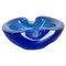 Light Blue Murano Glass Bowl or Ashtray, Italy, 1970s 1
