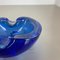 Light Blue Murano Glass Bowl or Ashtray, Italy, 1970s 8