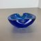 Light Blue Murano Glass Bowl or Ashtray, Italy, 1970s, Image 4