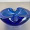 Light Blue Murano Glass Bowl or Ashtray, Italy, 1970s 7