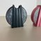 Fat Lava Op Art Pottery Vases from Bay Keramik, Germany, 1980s, Set of 2 4