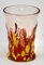 Vasos de licor de cristal de Murano y decantador con bandeja, 1938. Juego de 10, Imagen 8
