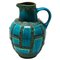 310-1 Glazed and Hand-Decorated Fat Lava Pitcher, West Germany, 1960s, Image 1