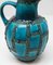310-1 Glazed and Hand-Decorated Fat Lava Pitcher, West Germany, 1960s, Image 8
