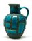 310-1 Glazed and Hand-Decorated Fat Lava Pitcher, West Germany, 1960s, Image 11