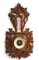 French Model 9432 Barometer with Thermometer in Carved Wood, 1910s 2