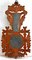 Barometro nr. 9432 con termometro in legno intagliato, Francia, anni '10, Immagine 6