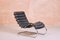 Bauhaus Style MR100 Lounge Chair by Mies Van Der Rohe for Lita, 1970s 1