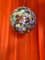 Kleine Milchig-Weiße Kugel aus Murano Stil Glas mit Mehrfarbigem Murrine von Simoeng 8