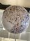 Milky-White Sphere in Murano Style Glass with Multicolored Murrine from Simoeng 8