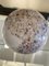 Sphère Blanc Laiteux en Verre de Murano avec Murrine Multicolore de Simoeng 8