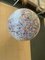 Sphère Blanc Laiteux en Verre de Murano avec Murrine Multicolore de Simoeng 9