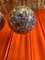 Esfera en blanco lechoso de cristal estilo Murano con murrina multicolor de Simoeng, Imagen 7