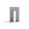 Portico Side Table Minimalist Marble Side Table by Aparentment, Image 1