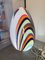Lampe Egg Blanche en Verre Style Murano avec Roseaux Multicolores de Simoeng 4