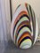 Lampe Egg Blanche en Verre Style Murano avec Roseaux Multicolores de Simoeng 5
