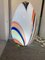 Lampe Egg Blanche en Verre Style Murano avec Roseaux Multicolores de Simoeng 7