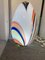 White Egg Lamp in Murano Style Glass with Multicolored Reeds from Simoeng 7