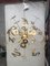 Handmade Brass Numbers Sputnik Chandelier from Simoeng 4