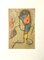 Joan Miro, Mujer, años 80, Litografía, Imagen 1