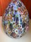 Florale Mehrfarbige Murano Glas Egg Tischlampe von Simoeng 4
