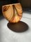 Künstlerische Vase aus Murano Glas mit Farbigen Blättern von Simoeng 6