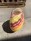 Abstract Vase aus Milchweißem Murano Glas mit Farbigen Blättern von Simoeng 4