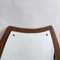 Danish Teak Wall Mirror, 1950s, Image 3