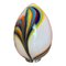 Murano Glas Mehrfarbige Reeds White Egg Lampe von Simoeng 1