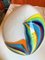 Murano Glas Mehrfarbige Reeds White Egg Lampe von Simoeng 3